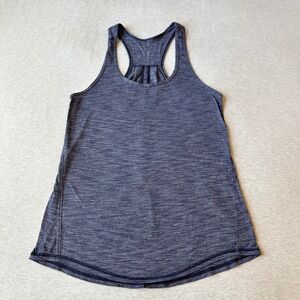 Lululemon Athletica Indigo Heathered Racerback Tank Top Women